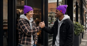 McDonalds US beanie for Ronald McDonald House Charities