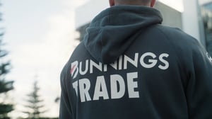 Bunnings Trade green hoodie