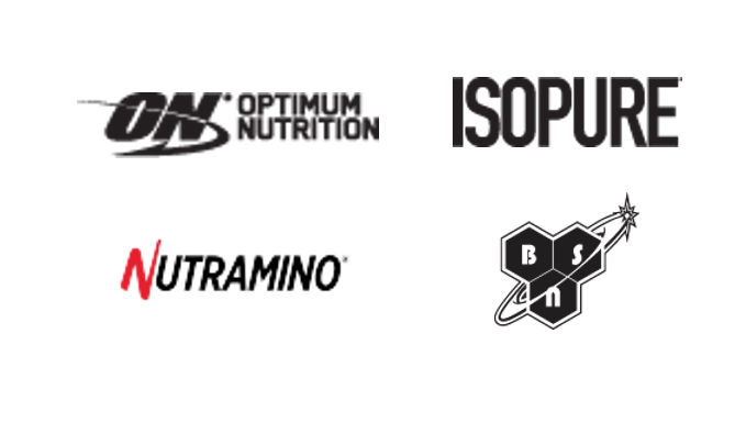 Group shot of 4 Glanbia brands logos